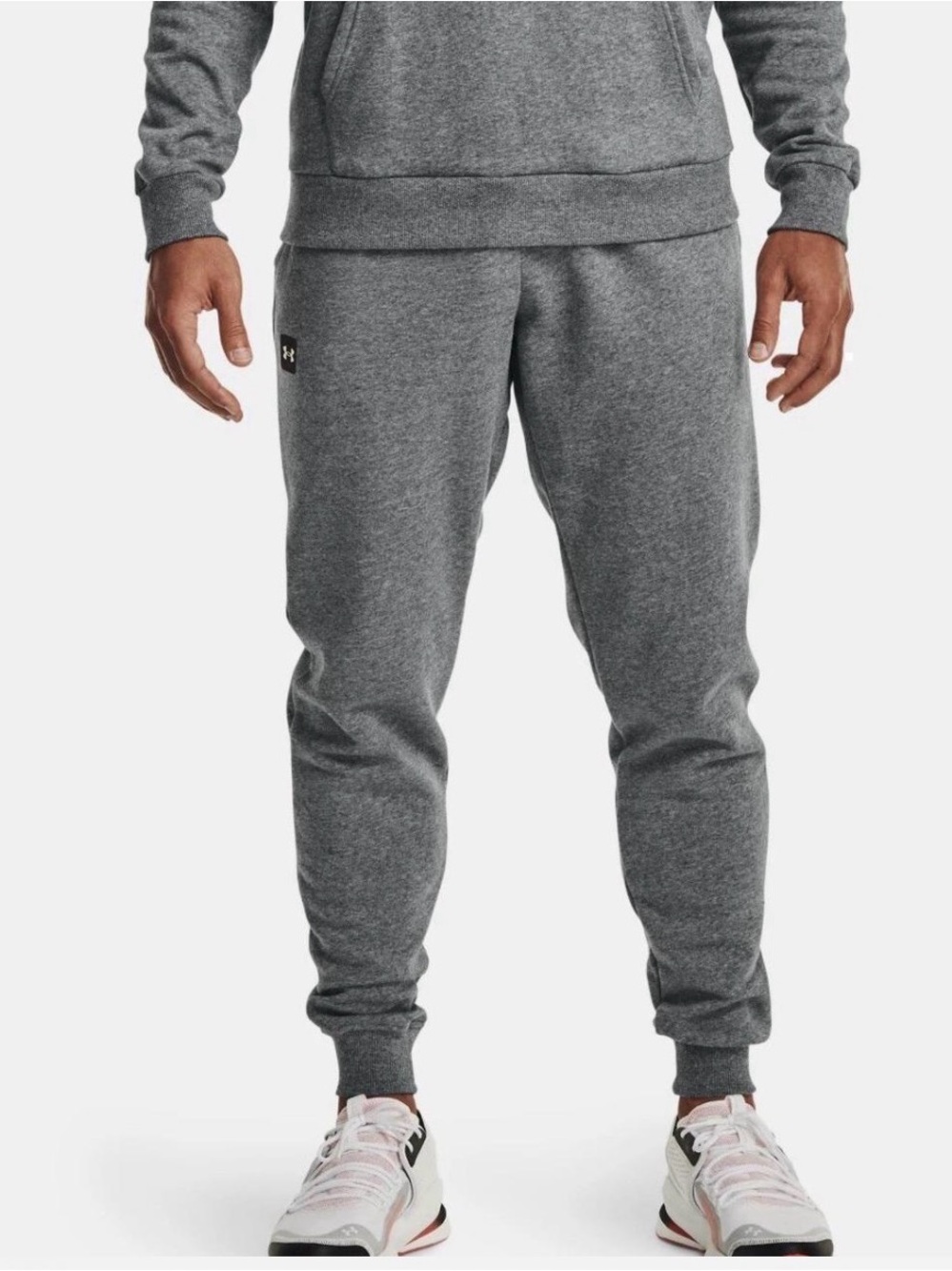 Under Armour Men's Rival Fleece Joggers
Heather Grey Size Medium